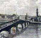 Painting of Glasgow in the late 18th / early 19th century