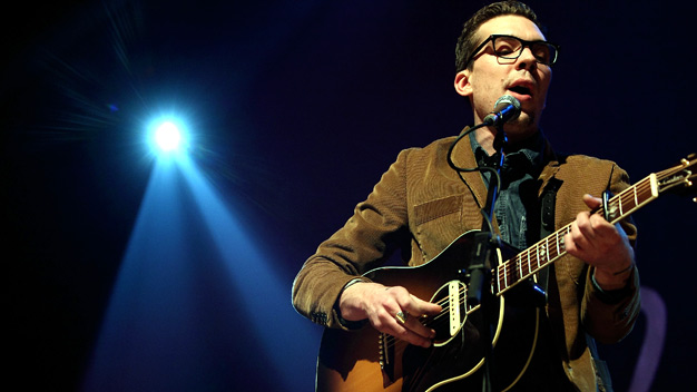 Justin Townes Earle live at the Old Fruitmarket. Photo by John Lewis.