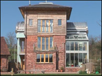 Eco House in The Wintles, near Bishop's Castle