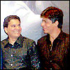 Lalit and Shah Rukh Khan