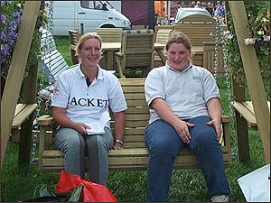 Amanda and Heather