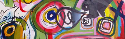 Colourful painting