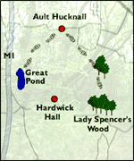 Map of Hardwick walk