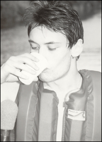 Taking a drink