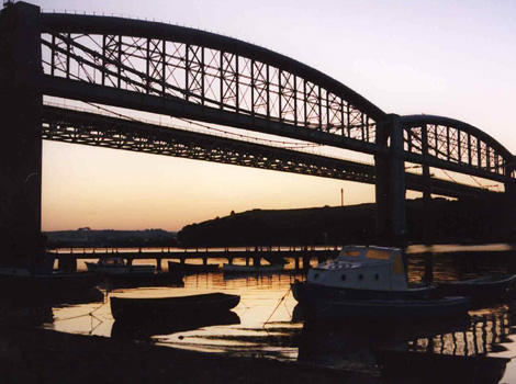 Sunrise over the Tamar