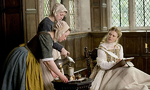 Amy Dudley, played by Emilia Fox