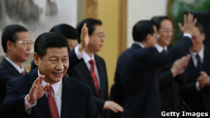 習近平和政治局常委