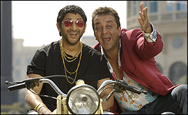 Arshad Warsi and Sanjay Dutt