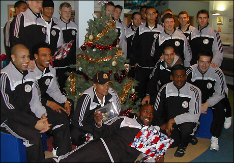 Derby County hospital visit