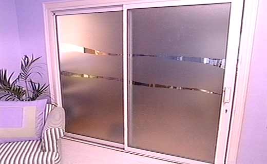 Glass doors