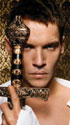 Jonathan Rhys Meyers plays Henry VIII in The Tudors