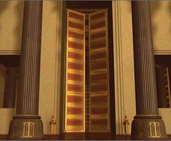 Entrance doors of the Apadana