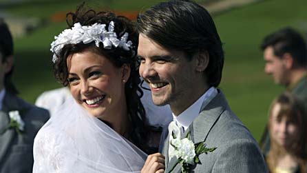 Anna Skellern and Andrew Lee Potts