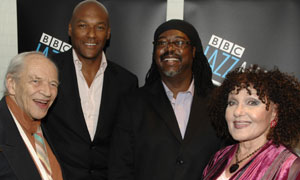 BBC Jazz Awards: Sir John Dankworth, Colin Salmon. Courtney Pine & Dame Cleo Laine