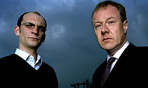 Hugh Simon as Malcolm and Rory MacGregor as Colin
