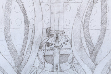 The Tardis; Drawing template