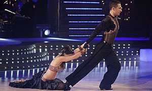 Louisa Lytton and Vincent Simone in Strictly Come Dancing