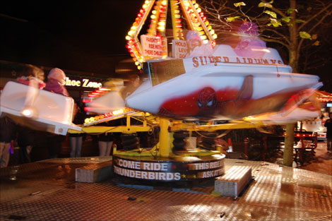 *Swadlincote's Christmas lights go on!