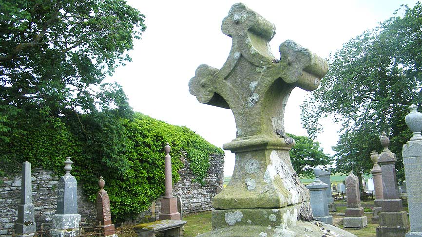 The local graveyard and burial ground of many previous occupants.