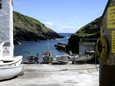 Portloe harbour