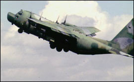 B-52 in the air