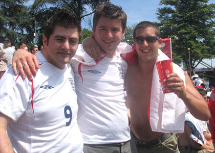 Day 3 - Chris and the lucky ones go to the game
