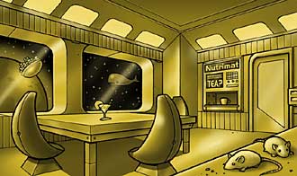 Galley of the Heart of Gold