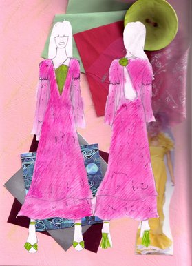 Long Mexican dress
