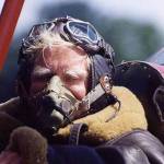 The author after looping the loop in a Tiger Moth. A present for his 70th birthday The author after looping the loop in a Tiger Moth. A present for his 70th birthday