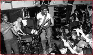 The Specials on stage at their performing peak