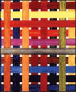 Jonathan Parsons' painting, Formulation Picture (Space Lattice)