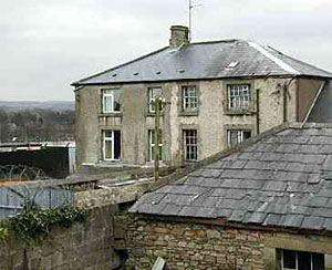 View over tread wheel of prison hospital