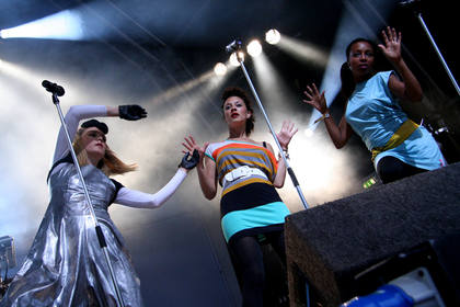 Roisin & her backing band