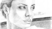 Drawing of Angelina... Drawing of Angelina...