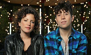 Annie Mac and Nick Grimshaw