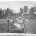 Sid Payne and James McDiarmid in France Sid Payne and James McDiarmid in France