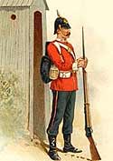 Image of a soldier from the 24th South Wales Borderers in 1895