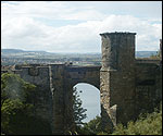 Arch in the castle wall