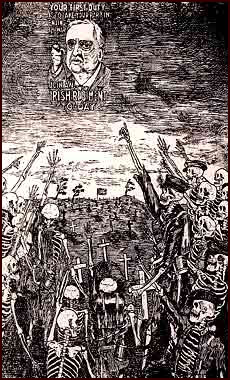 Image of a Sinn Fein anti-recruitment postcard