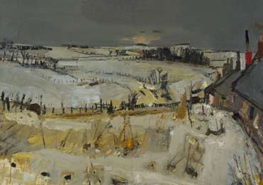Snow by Joan Eardley, © With kind permission of the Eardley Estate