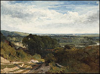 Cliveden-on-Thames by Peter De Wint (1810-1812) - image courtesy of The Potteries Museum & Art Gallery