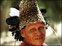 An Ayoreo tribesman (C) Jonathan Mazower