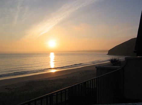 Sunrise over Carbis Bay