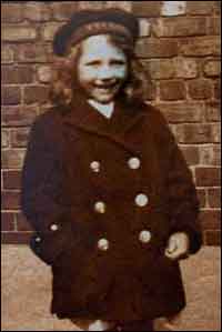 Eleanor on her first day of school