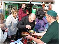 Market scene