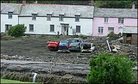 The Boscastle floods