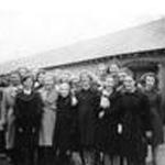 Ursula Osborne with Form 3a East Ham Grammar School for Girls. 1939. Ursula Osborne with Form 3a East Ham Grammar School for Girls. 1939.