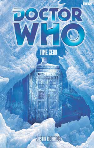 enlarged book cover of timezero