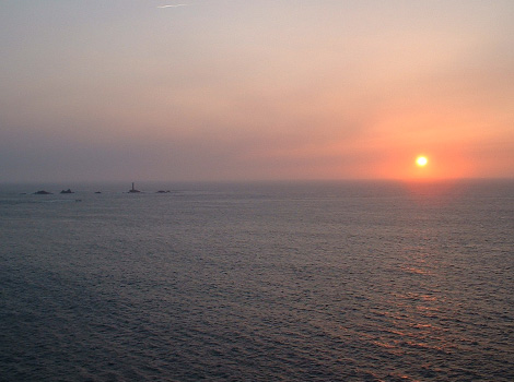 Sunset near lands End
