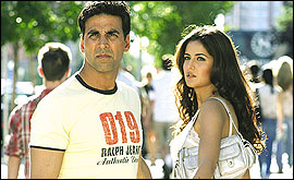 Akshay and Katrina Kaif